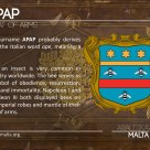 The APAP coat of arms