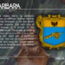 The BARBARA coat of arms