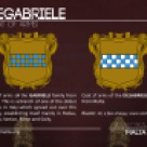 The DEGABRIELE coat of arms